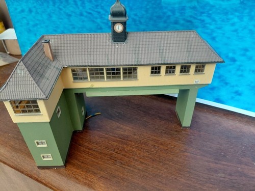 Maquette poste aiguillage - maquette, ho